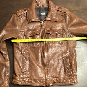 Levi's Brown Leather Jacket